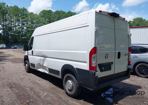 2025 Ram Promaster 2500 Tradesman High Roof 159 Wb W/Pass Seat из США, поврежденный, VIN 3C6LRVDG6SE519000